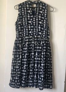 Abstract Print : Mini Party Wear Dress 😍