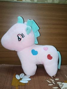 Cute Pink Unicorn Soft Toy
