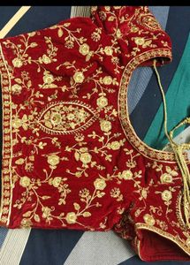 Exquisite Red Embroidered Lehenga Choli