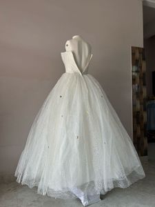 Elegant White Bridal ball gown