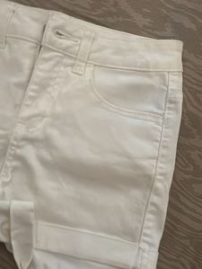 VERO MODA White Denim Shorts