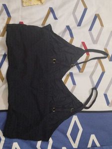 Black V- Neck Blouse
