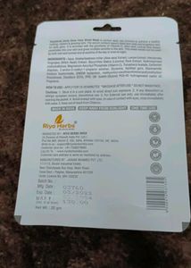 Mask Sheet