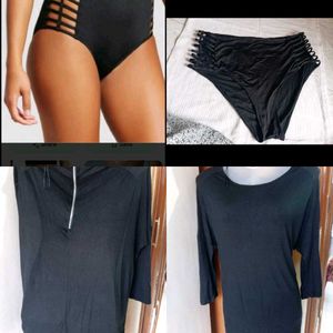 Chic Bikini Top with Embellishments