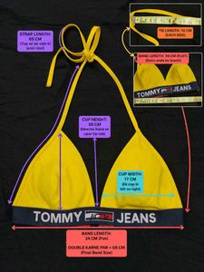 Tommy Hilfiger Yellow Bra