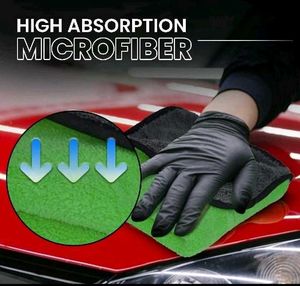 Microfiber Cleaning Cloth 400 GSM  Pack Of 8