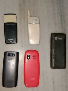 5 mobile all phone are used