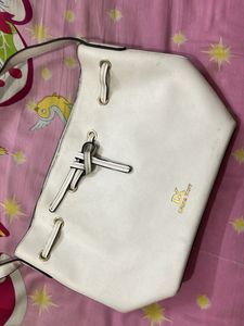 Stylish White Hobo Bag