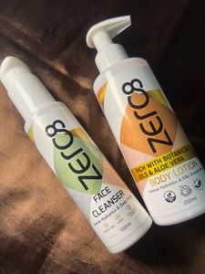 Zeros Face Cleanser &amp; Body Lotion Set