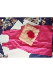 This Is Pink Kurta Set With Duptta