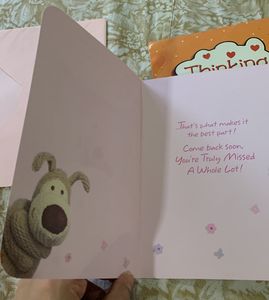 Thinking Of You Greeting Cards Combo New 2pcs