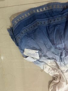 Blue Ombre Sleeveless Top