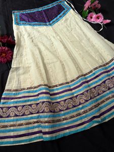 Boho Embroidered Ethnic Skirt