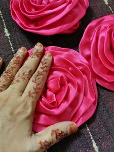Pink Satin Roses