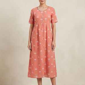Jhumka Print Cotton Kurta