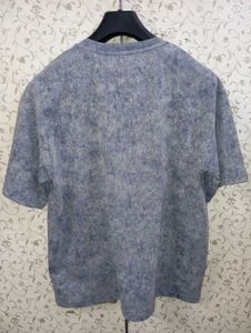 jkids Grey Marbled Star Pocket T-Shirt