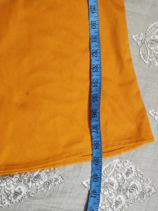 Mustard Sleeveless Dress