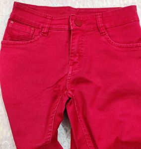 Red Skinny Jeans,📢 Price Drop, 👉 Grab Fast