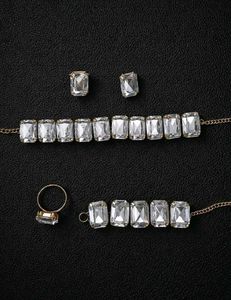 Rhinestone Jewelry Set