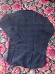 Pacific Vintage Fit Blue Checkered Shirt