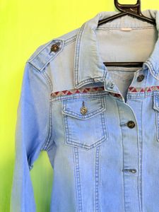 Denim Jacket For Women || New Condition ||