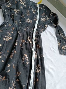 Chic Floral Print Midi Dress
