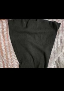 Black Batwing Sleeve Top