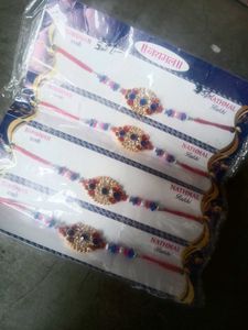 Decorative Rakhi Bracelets Set