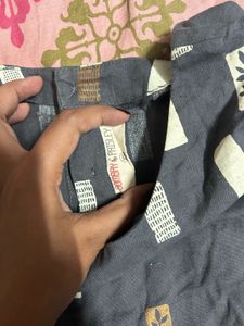 Bombay Paisley Grey Printed Kurta