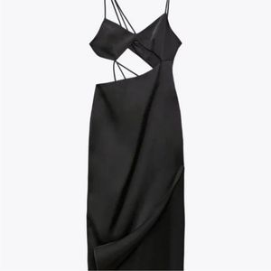 Brand new Zara celebs favourite Cut out Midi dress