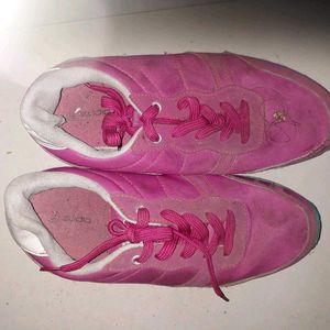 ZUDIO pink Quilted Sneakers