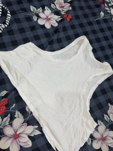 White Calvin Klein Graphic T-Shirt