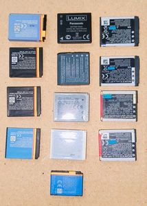 Assorted Digital Camera Batteries