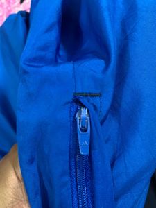 Adidas Retro Blue Track Jacket