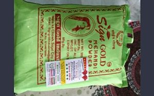 "Sign GOLD Best Rajasthani Henna Mehandi Powder 500g - Organic, Brown Henna from India"