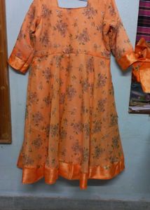 Stitched umbrella kurti