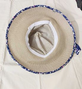 Charming Floral Sun Hat with Bow
