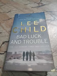 Lee Child Bad Luck and Trouble Book