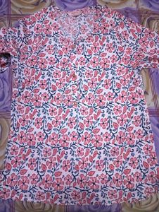 Floral Casual Print Kurti