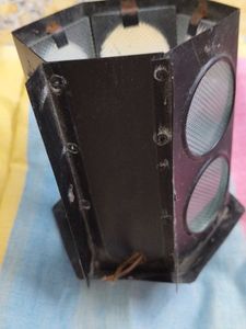 Vintage Hexagonal Lantern Lamp wall mounted