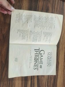Game Of Thrones Book