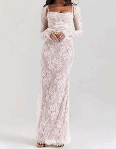 Lace Corset Gown