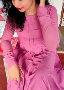 Anarkali m Dupatta Set