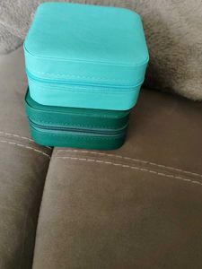 Set of 2 Travel Jewelry Cases
