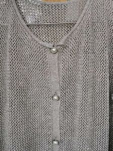 Elegant Shimmery Knit partywear Cardigan