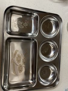 new Stainless Steel Thali Plate