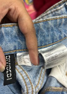 Light Wash Cargo Jeans