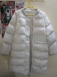 Cream Puffer Coat