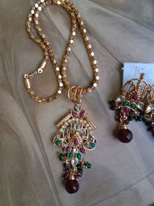 Designer Necklace With Earrings ❤️❤️