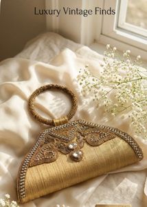 Vintage Beaded Evening Bag